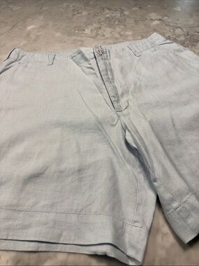 Linen shorts for men